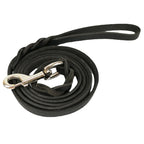 Genuine Leather Leash Braided Pet Walking Training Leads Brown Black Colors