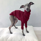 Spring Autumn High Collar Two-legged Whippet Turtleneck Pajamas Dog Supplies