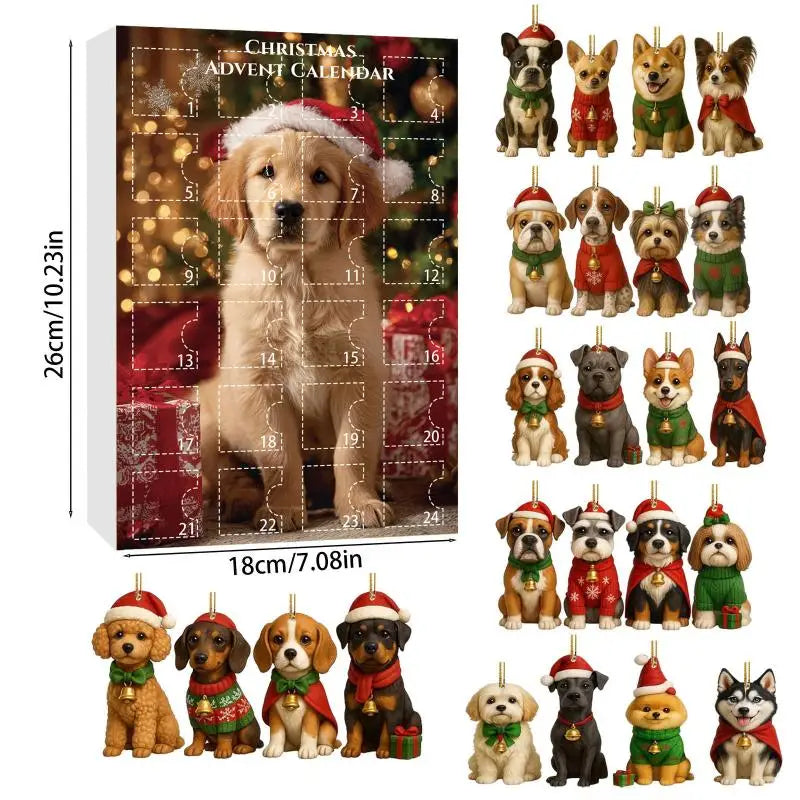 Christmas Advent Calendar 2025 for Dog Afficionados