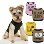 Funny Summer Small Pet Shirts Cool Breathable Dog Outfit Soft Shirt