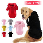 Sport Hoodies Sweatshirts Warm Clothing for Small Medium Large Dogs Outfits