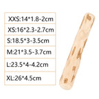Dog Rod Wooden Chewing Toy Natural Coffee Wood