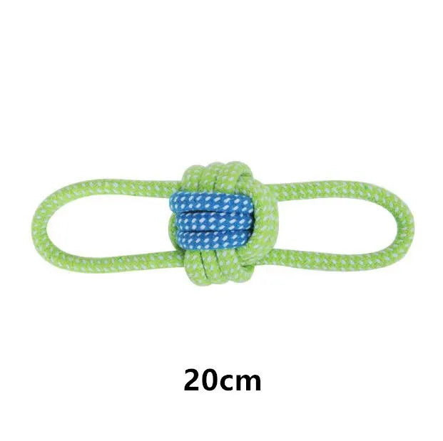 Toy Interactive Cotton Rope Dog Toy Ball for Dogs Accessories