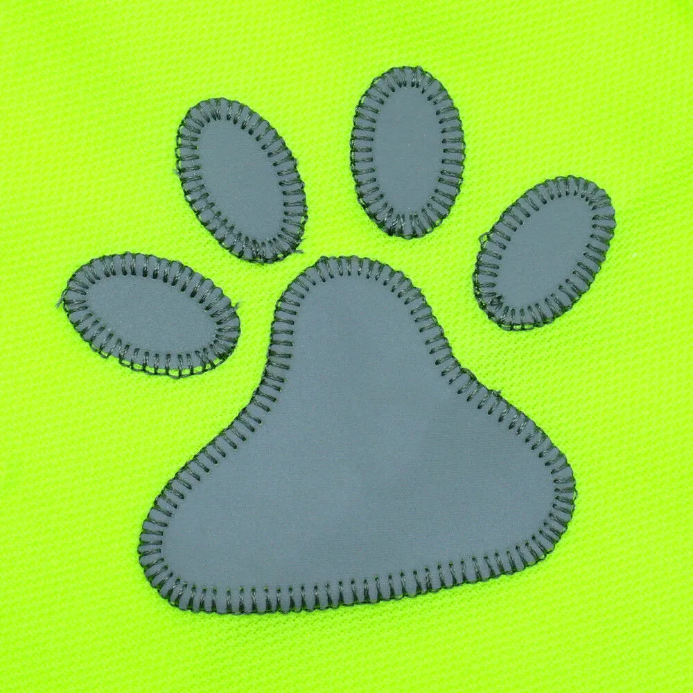 Reflective Dog Safety Vest High Visibility Fluorescent Pet Hi Vis Jacket Coat