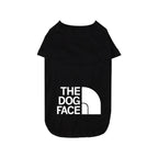 Short Sleeved T-shirt New Spring and Summer Thin Dog Face Pattern Clothing