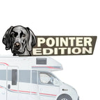 Dog Emblem Car 3D Dog Edition Acrylic Car Badges Stickers