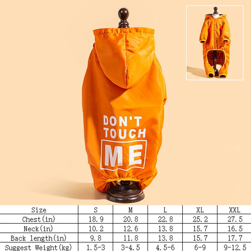 Four Seasons Outings Waterproof Big Dog Coat