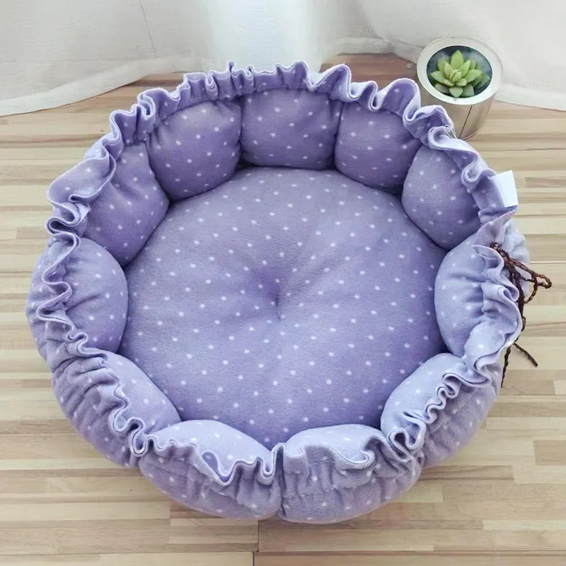 Small Medium Cushion Dog Bed