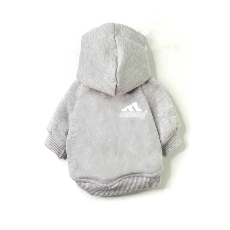 Adidog Clothes For Dogs Jacket Sweatshirt Autumn Winter Keep Warm Pet Clothing