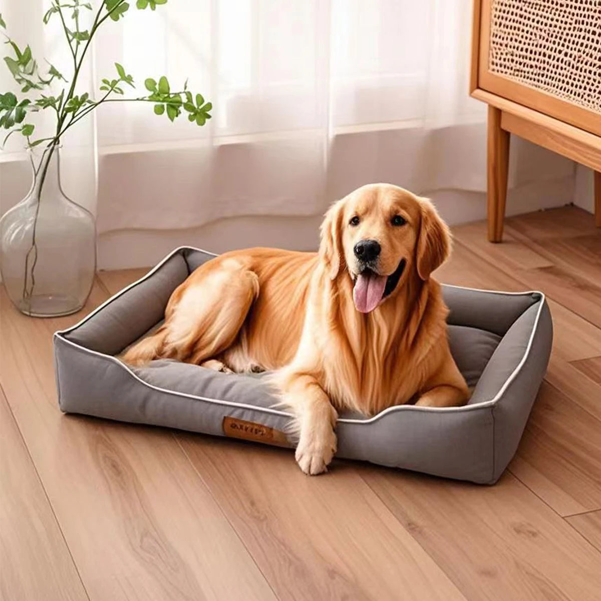 Four Season Square Dog Bed Mattress Thickened Waterproof Pet