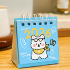 Cartoon Dog Calendar 2026 Year Simple Schedule Desktop Decoration Gifts