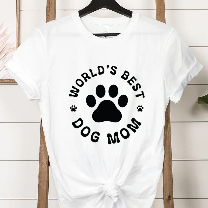 Cute Print T-shirts for Women Summer Short Sleeves Funn Streetwear