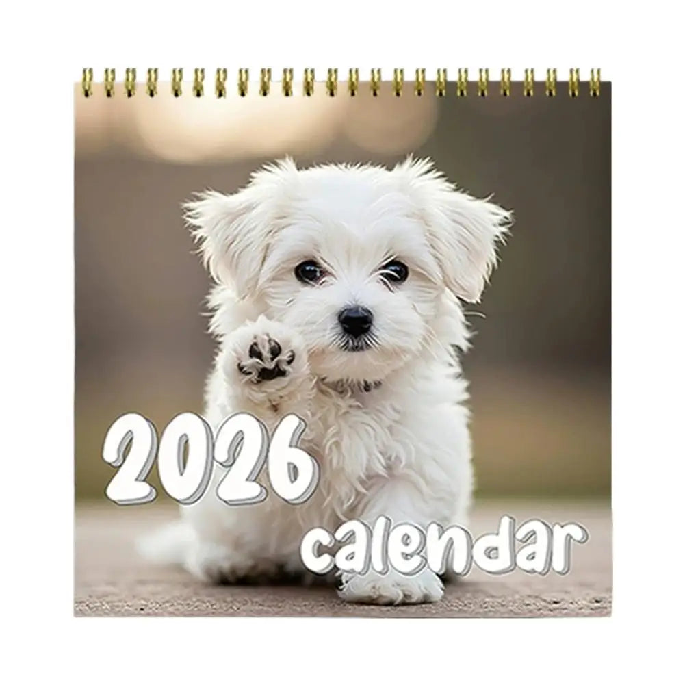 2026 New Dogs Calendar - Year Monthly Planner
