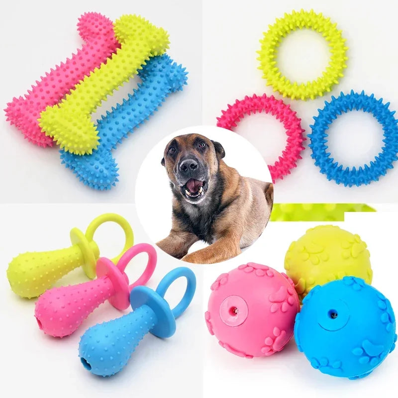 Small Dog Toy Teeth Cleaning Chew Training Toys Pet Supplies