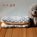 Flannel Mat Dog Bed Sleeping Mat For Small Dogs