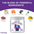 Turmeric Chews For Dog - Joint care contains glucosamine&chondroitin - Digestive support-120 soft chews