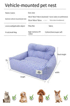 Pet Car Nest Out Safety Seat Cushion Car Portable Home Dual-purpose Dog Accessories