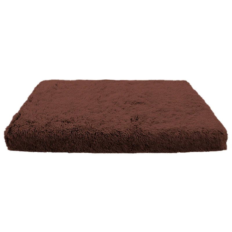 Plush Bed Mat for Small Medium Large Dogs Removable for Cleaning Super Soft
