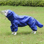 Medium to large dog all inclusive raincoat.