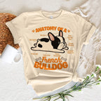 French Bulldog t shirt women designer girl graphic funny clothing