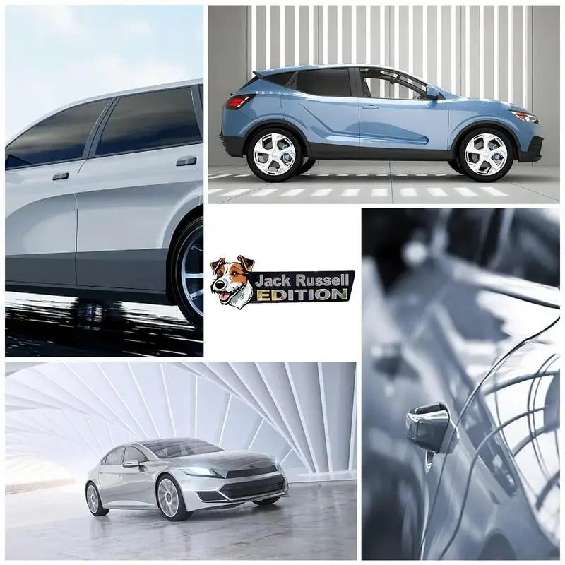 Dog Emblem Car 3D Dog Edition Acrylic Car Badges Stickers