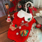 Pet New Year Celebration Sweater Teddy Bear Small Dog