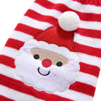 Christmas Elf Pattern Sweater Autumn Warm Pet Clothing