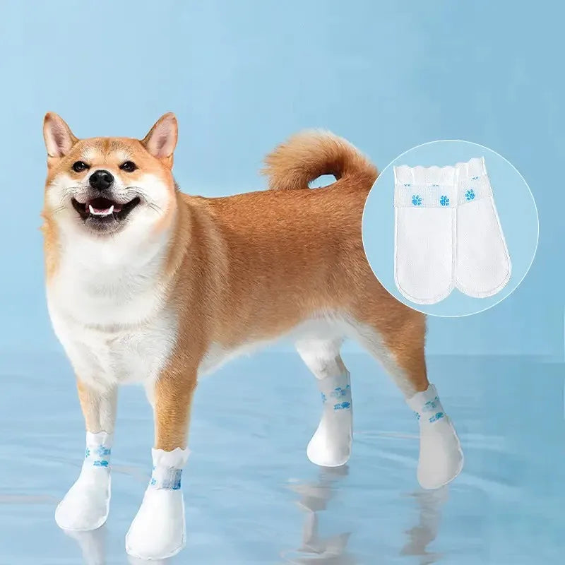 Dog Outdoor Disposable Foot Cover Wear Waterproof All Dogs Pet Shoes