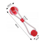 Pet Toys for Small Dogs with TPR Ball, Pet Tooth Cleaning Chewing Toy with Suction Cup