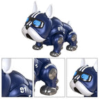 Dance Music Bulldog Robot Intelligent Interactive Dog With Light