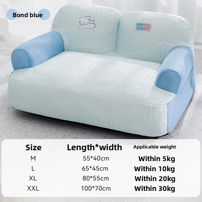 Pet bed - Dog sofa - Latex dog mat - Breathable and washable Small