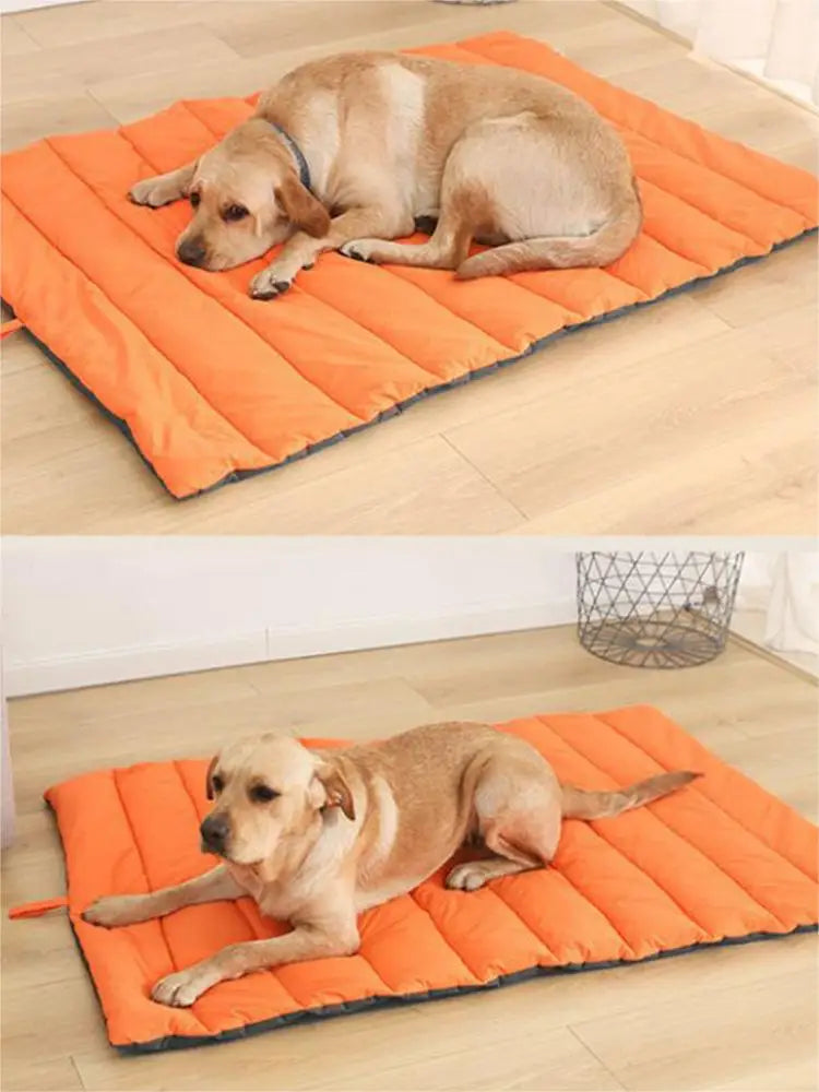 Portable Dog Mat Outdoor Waterproof with Handle Washable