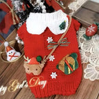 Pet New Year Celebration Sweater Teddy Bear Small Dog