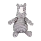 Corduroy Small Animal Plush Squeaky Dog Toy