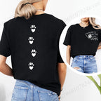 Life Is Better with Dogs Pet Lover Print T-Shirts Women's Fashion Casual Classic