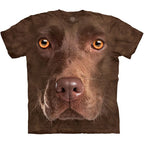 Cute Dog Face Graphics T Shirts Fashion Short Sleeve Funny 3D Animals Printed