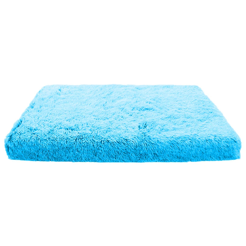 Plush Bed Mat for Small Medium Large Dogs Removable for Cleaning Super Soft