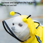 Dog Raincoat Hooded Reflective Puppy Small Waterproof Jacket Soft Breathable Mesh