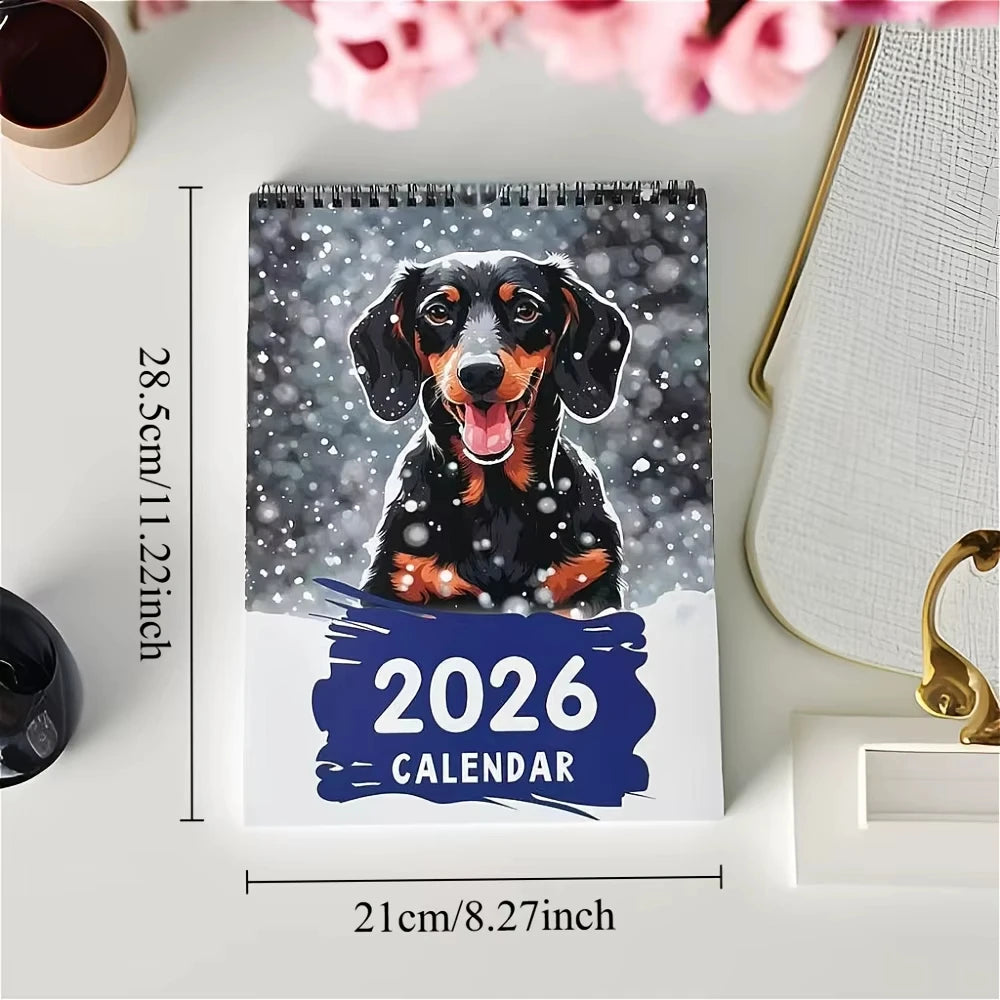 2026 Dachshund Calendar Funny Doggy Images