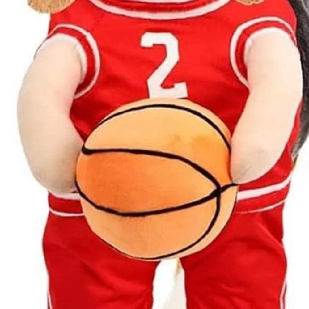 Cute Dog Basketball Costume Holding Ball S/M/L Pet Breathable Sweatshirt
