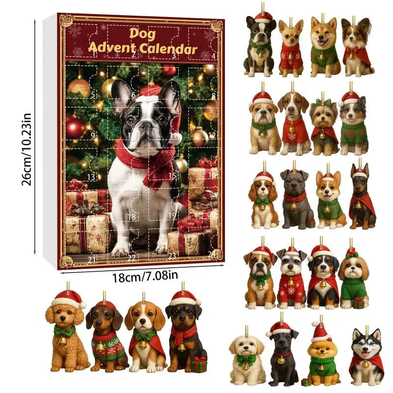 Christmas Advent Calendar 2025 for Dog Afficionados