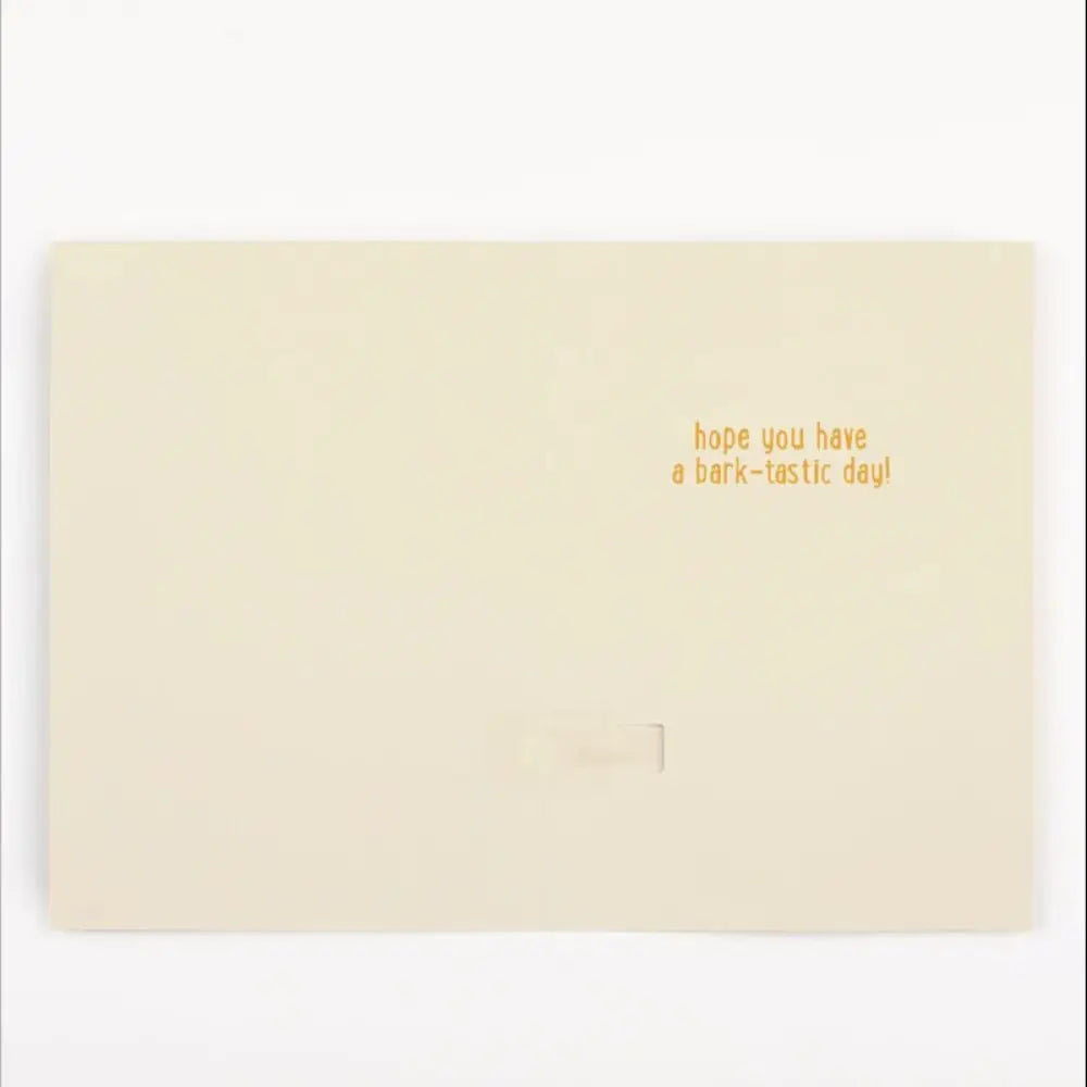 Music Endless Sound Card New Square Dog Dog Music Greeting Card