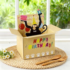 3D Popup Happy Birthday Card Dog or Monkey