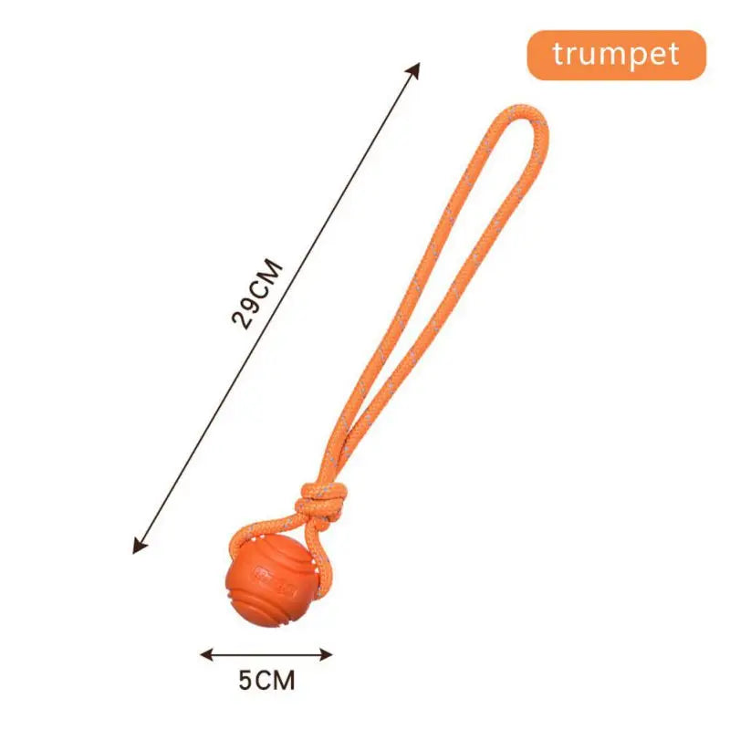 Bouncy Rubber Ball Chew Dog Toy Ball