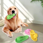 1Pcs Dog Toys Pet Simulation Plush Slipper Chew Toy