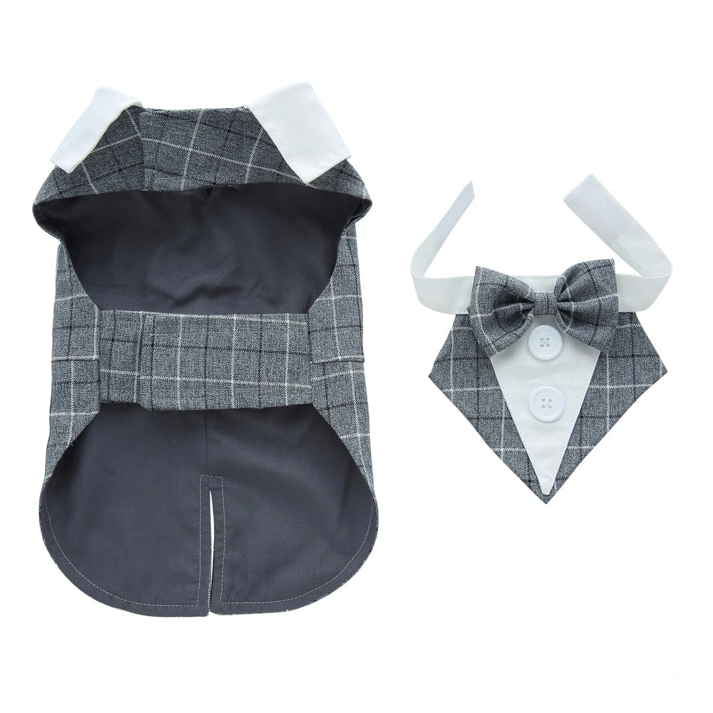 Christmas Tuxedo Halloween Wedding Outfit
