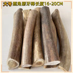 Natural Deer Antler Chew Toy for Dogs, Teeth Cleaning Bone, 500g, No Additives