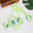 Toy Interactive Cotton Rope Dog Toy Ball for Dogs Accessories