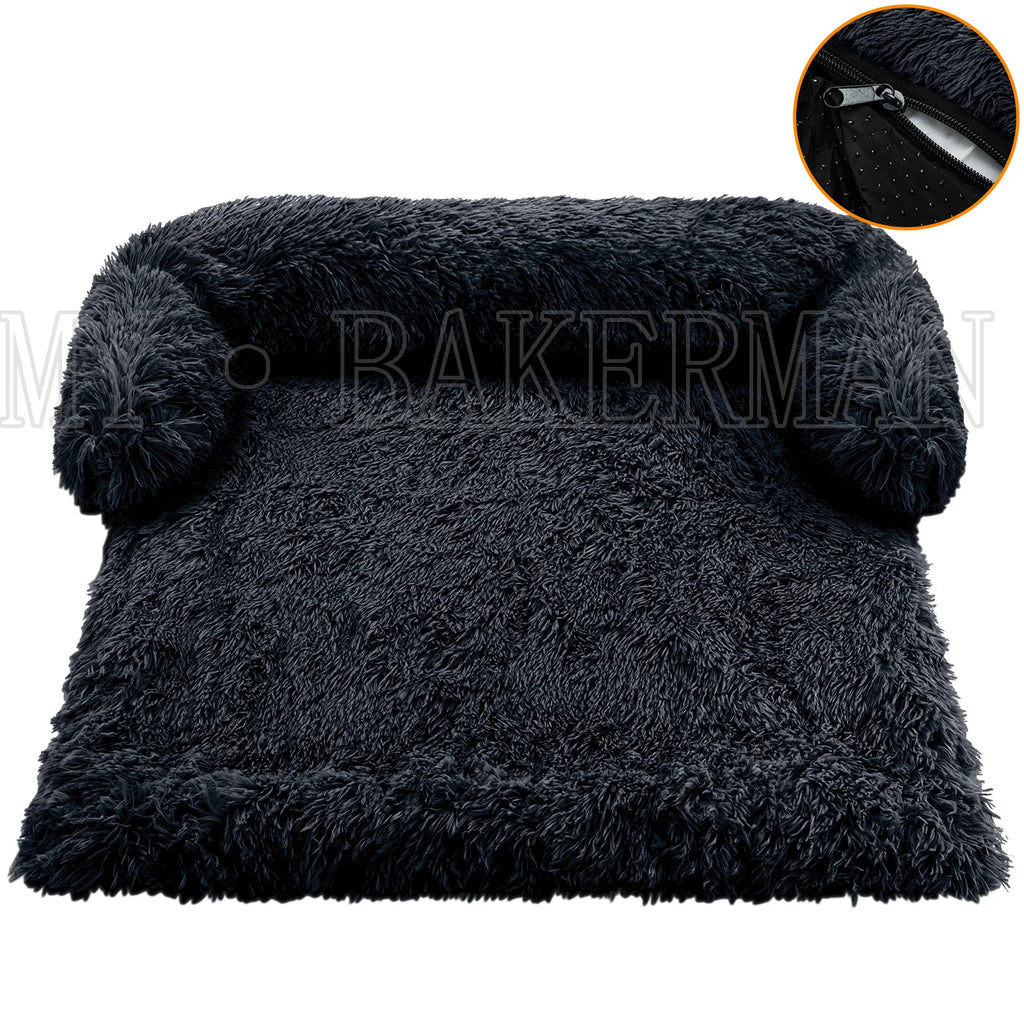 Bed Sofa Warm Nest Washable Soft Furniture Protector Mat