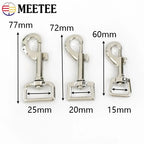 5/10/20Pcs Metal Lobster Buckle Snap Hooks Dog Leash Collar Keychain Trigger Clip Swivel Clasp
